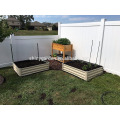 Metal Raised Garden Bed Kit - Erhöhte Pflanzer Box rechteckig für wachsende Kräuter, Gemüse, Blumen, Tin Material